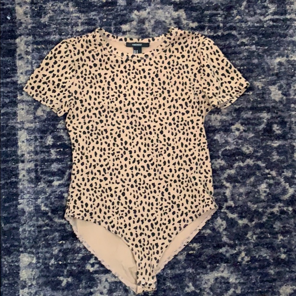 Cheeta Print Bodysuit